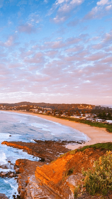 Avoca Beach, ranked one of the Central Coast's best beaches