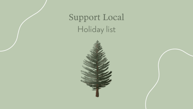 Love Local List: Happy Holidays