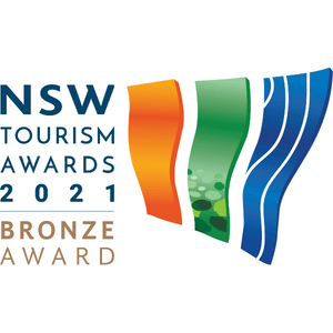 Bronze Award Winner 2021 NSW Tourism Awards logo